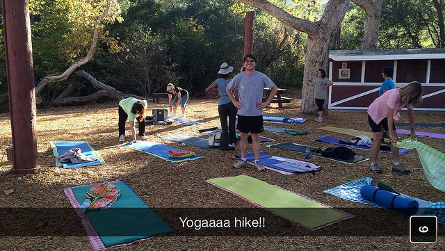 yoga hike